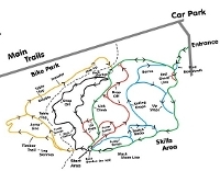 Mountain Bike Skills Area Map