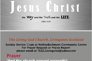 An image relating to The Living God Church (TLGC) Livingston