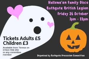 Bathgate Procession Hallowe'en Disco