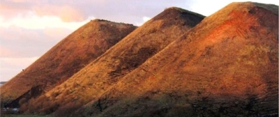 5 Five Sisters Shale Bings near West Calder