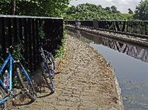 Bikes at canal