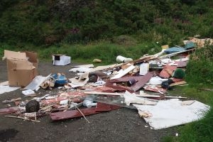 Knock fly-tipping