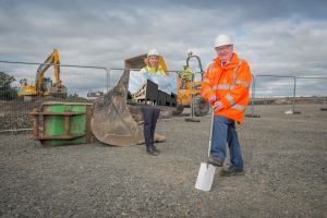 An image relating to New Winchburgh Academy starts to take shape