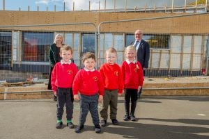 An image relating to Scotland's first public Passivhaus nursery underway in Blackridge