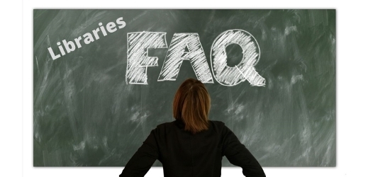 An image relating to Libraries FAQ's (Frequently Asked Questions)