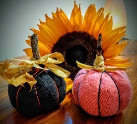 Odd Sock Pumpkins