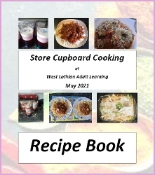 This is a copy of the recipe book produced by the learners who were on this 5 week on-line course that ran from April to May 2021