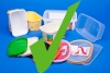 Clean, empty plastic tubs