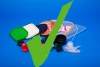 Clean plastic lids