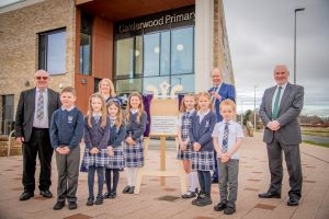 An image relating to Official opening for new Calderwood primary