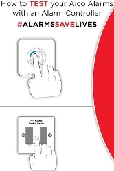 smoke and heat alarms controller