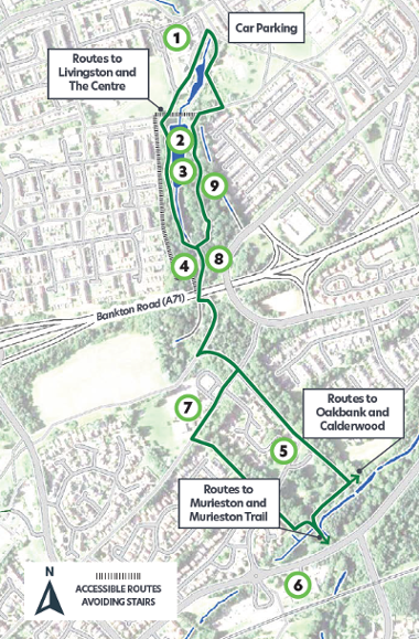 Image of the route for Dedridge