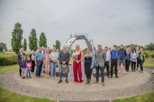 An image relating to Water inspires striking new West Lothian cemetery art