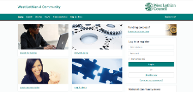 West Lothian 4 Community Web Portal Image