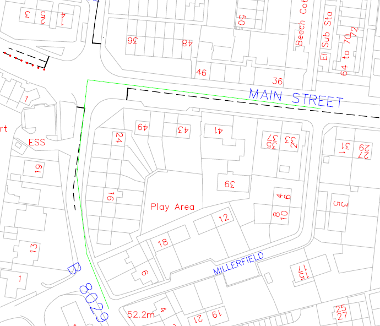 Map of closures at Linlithgow Bridge