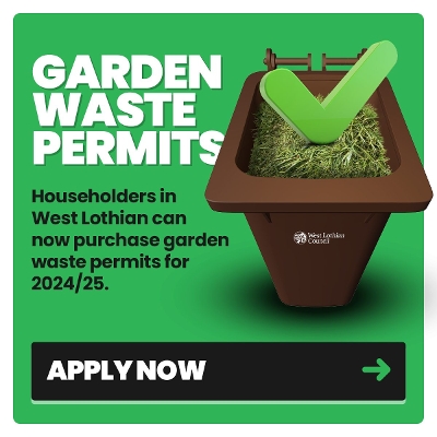 Garden Waste Permits 11 May - West Lothian Council