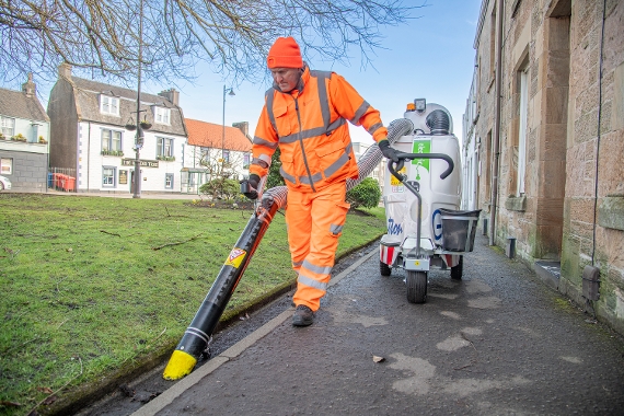 An image relating to Cleaning up West Lothian's town and village centres