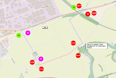 Map of closure on U26