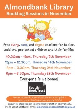 Almondbank Bookbug November 2024