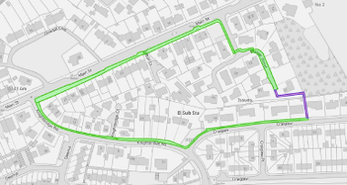 Map of dechmont footpath closure