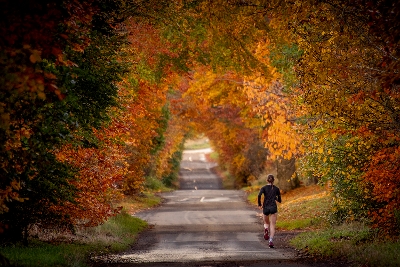 Girl running south of Armadale