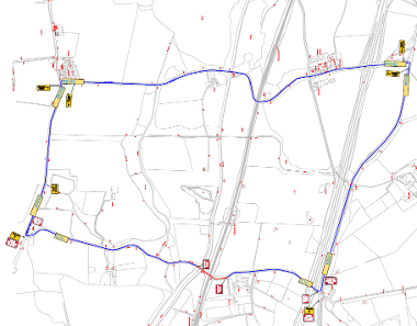 Map of closure on C15