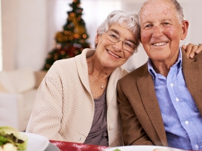 Pensioner Christmas Icon