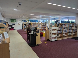 Almondbank Library - Outside View