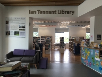 Ian Tennant Library Whitburn - Outside view