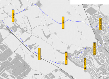 Map of closure on U29