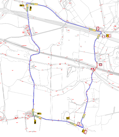 Map of closure on C15