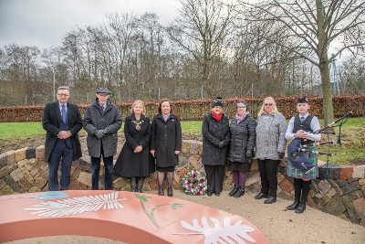 Covid Memorial opening 