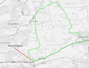 Map of closure on C8