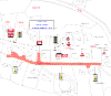 Map of closure on Craigs Court