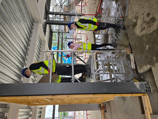 An image relating to New wing construction provides learning opportunity at St Kentigern's