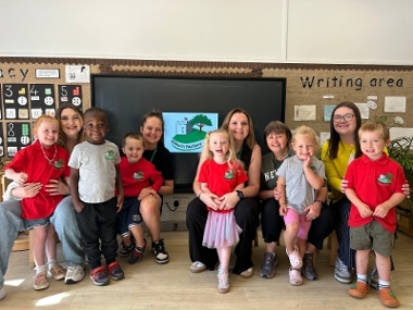 Image of children at Eliburn Nursery