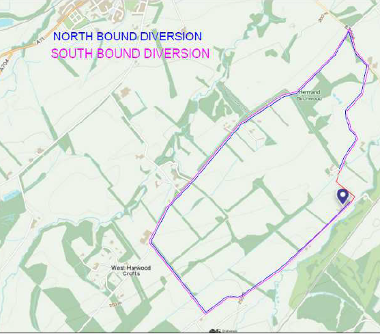 Map of closure on U40
