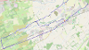 Map of closure on Cleuch Brae