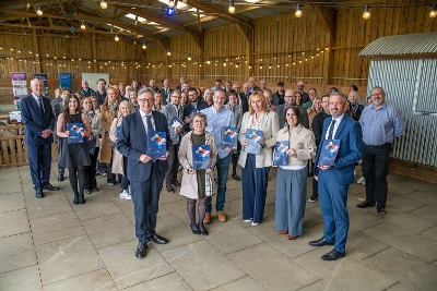 Speakers and guests at launch of new economic plan