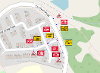 Map of closure at Binny Craig