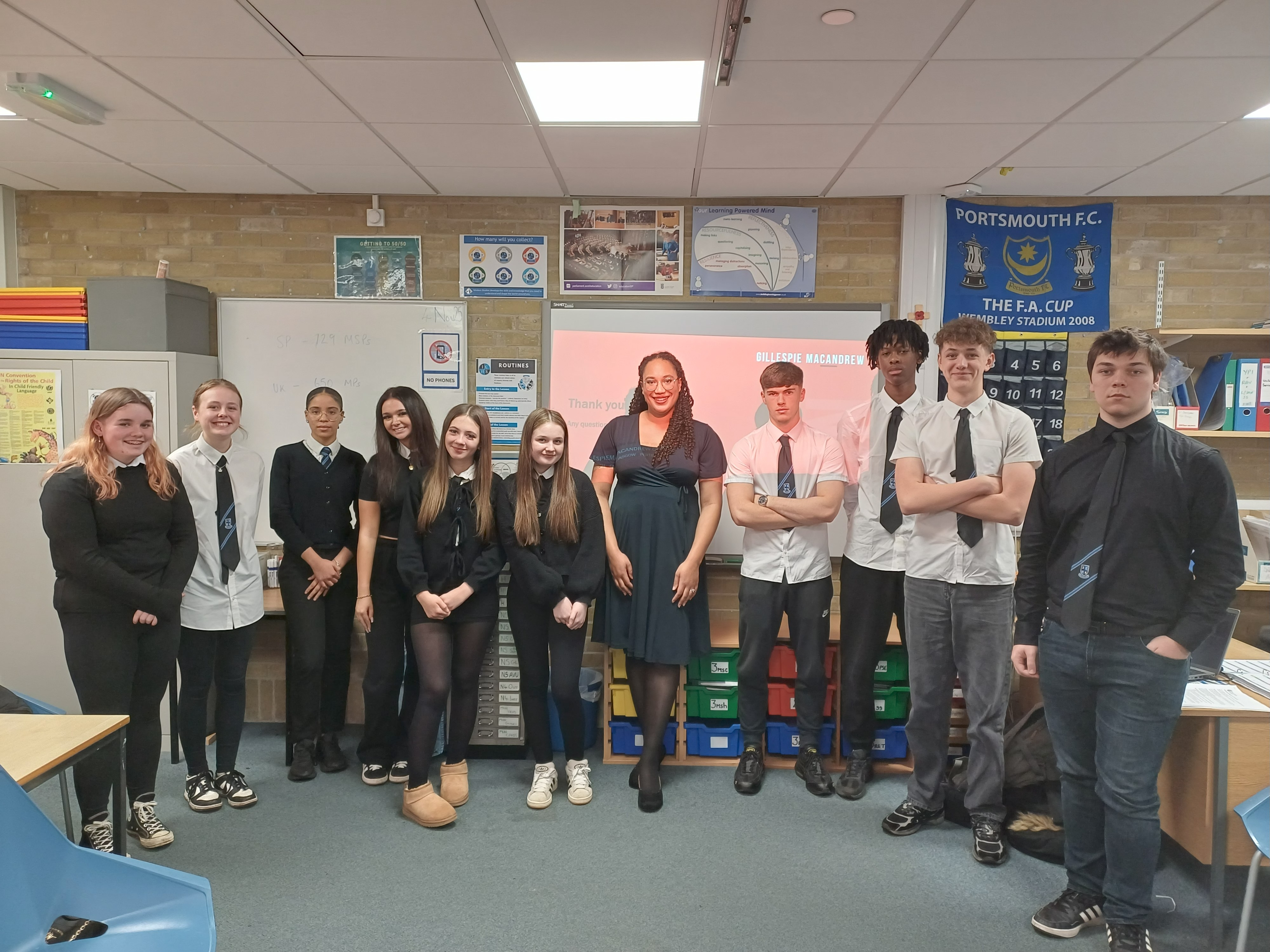 Livingston pupils get the inside brief on future law careers Icon