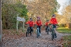 Williamston pupils on their bikes