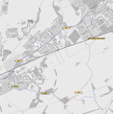 Map of closure on C24