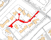 Map of closure on Bankton Glade