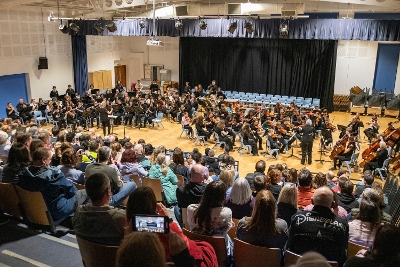 Young musicians at Spring Concert