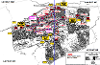 Map of closures for Whitburn Gala