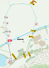 Map of closure on U1