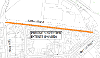 Map of suspension on Easton Road