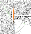 Map of suspension on Niddry Road