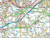 Map of closure on A801